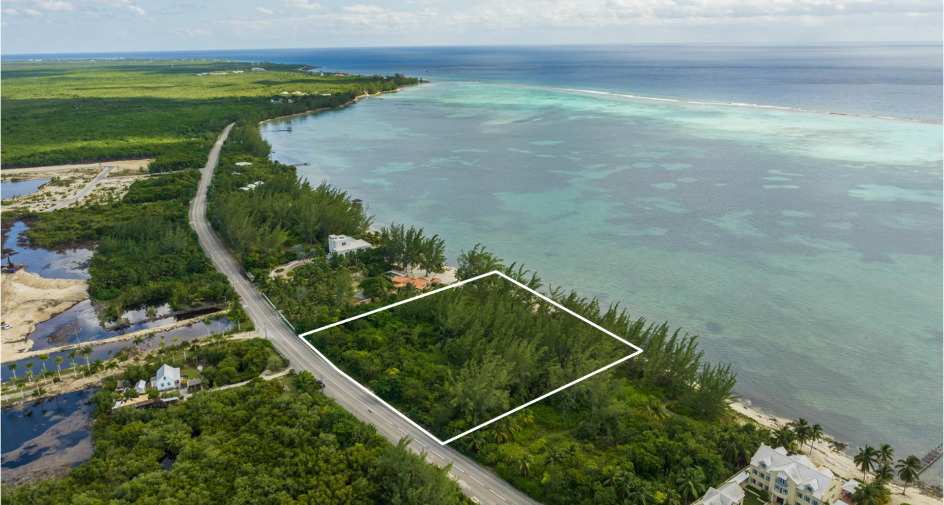 300′ of Beach, Frank Sound Perfect for Estate, Resort or Development Site