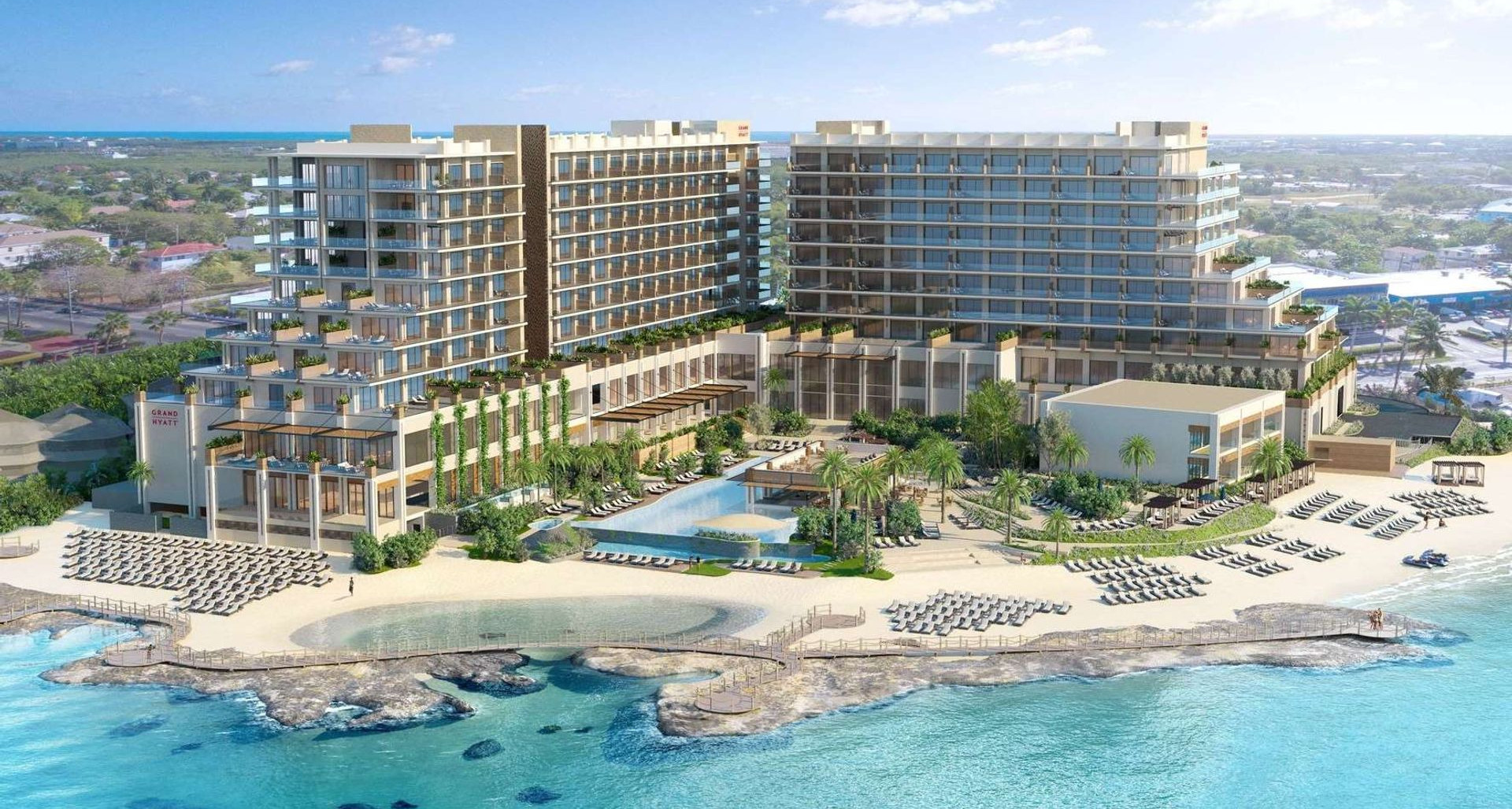 Grand Hyatt – Beach Resort – Beachfront Suite