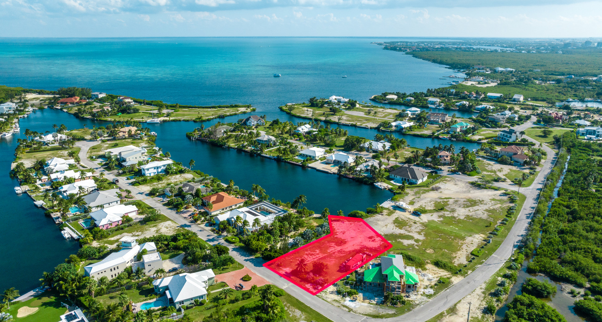 The Shores 0.53 acres Canal Front Lot