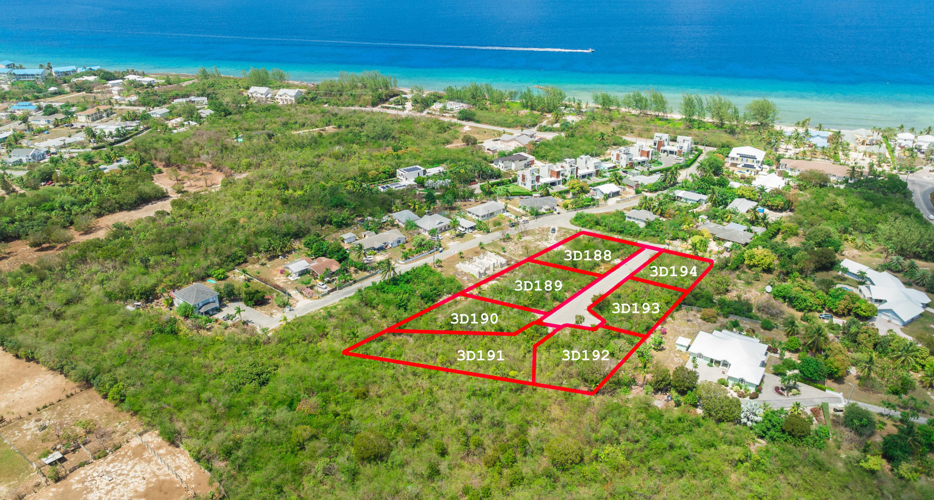 Little Cayman Private Sandy Beach 1/2 acre