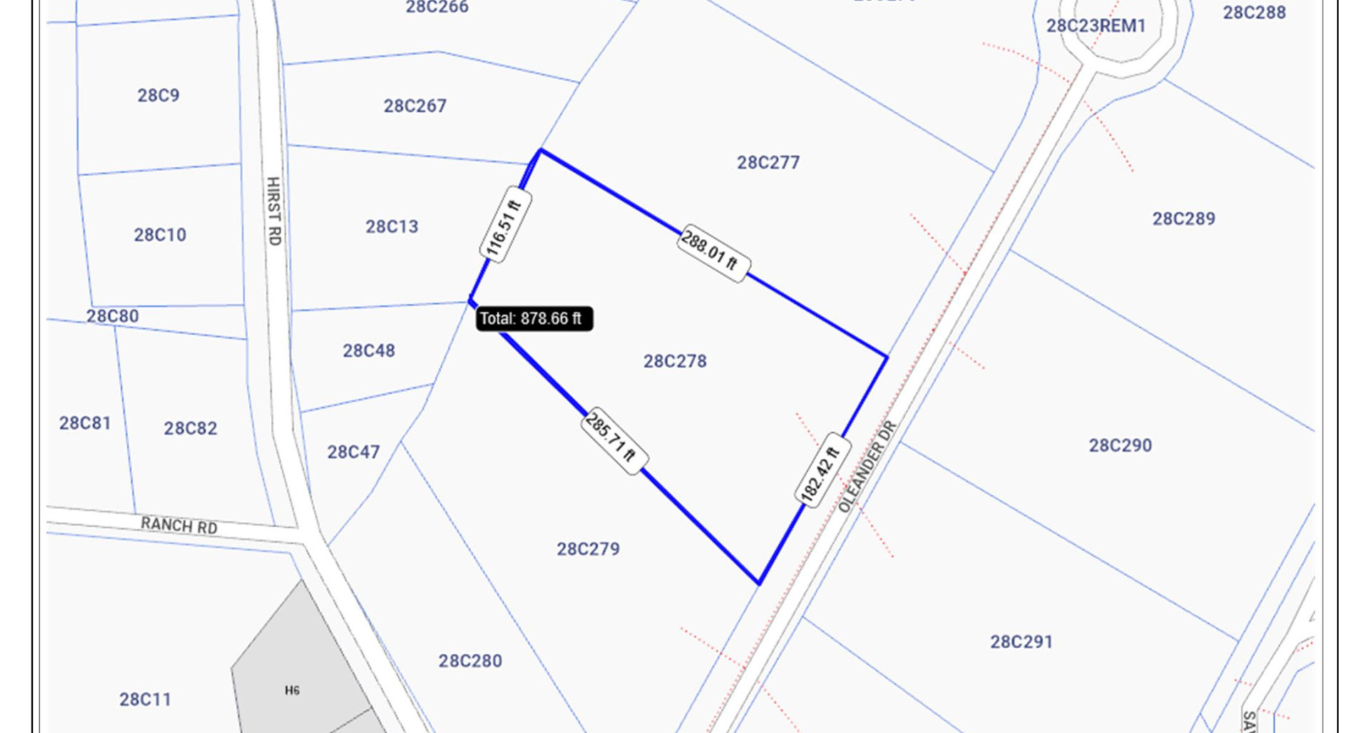 Savannah, Oleander Estates 0.9821 acre Parcel image 3