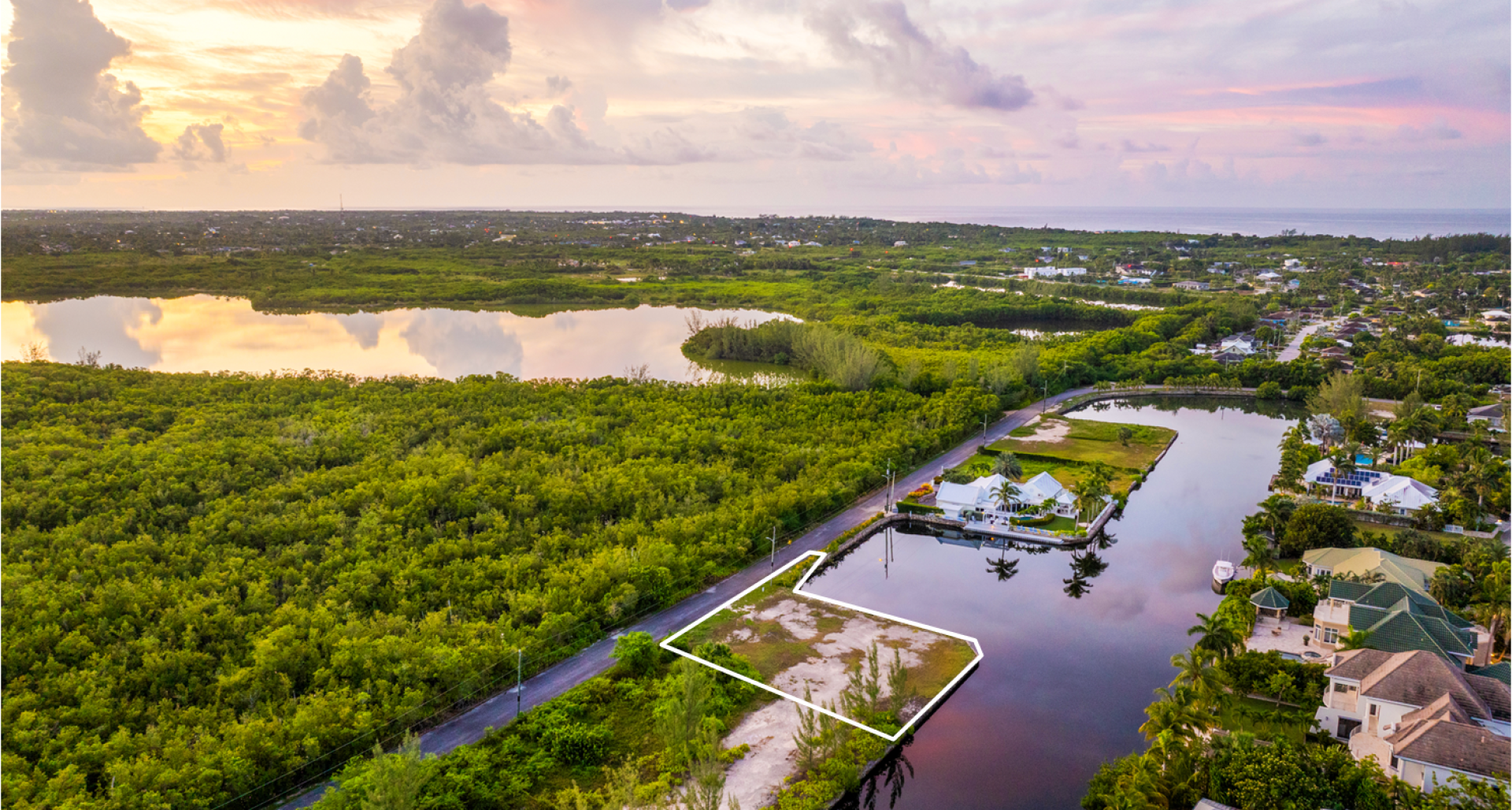 Mustique Cove Canal Front Lot