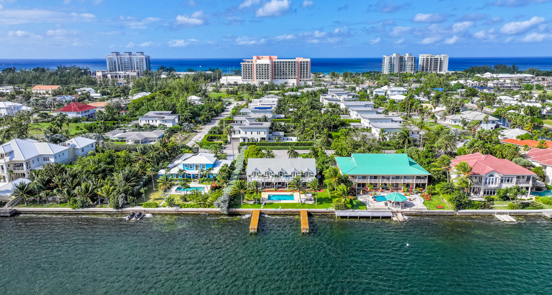 “Summerwinds” at Governors Harbour 3/3.5 Open Waterfront with Dock image 1