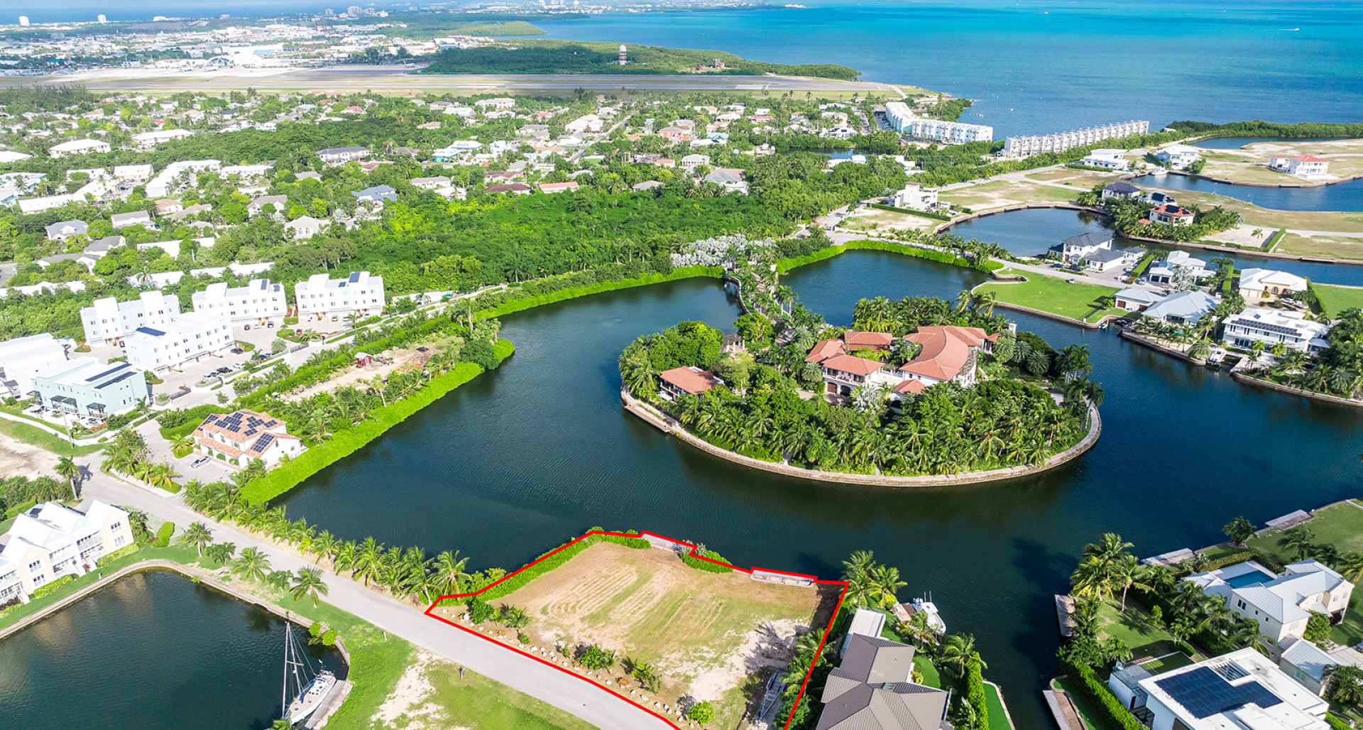 Magnificent Canal Front Lot in Grand Harbour (0.63 acres) image 2