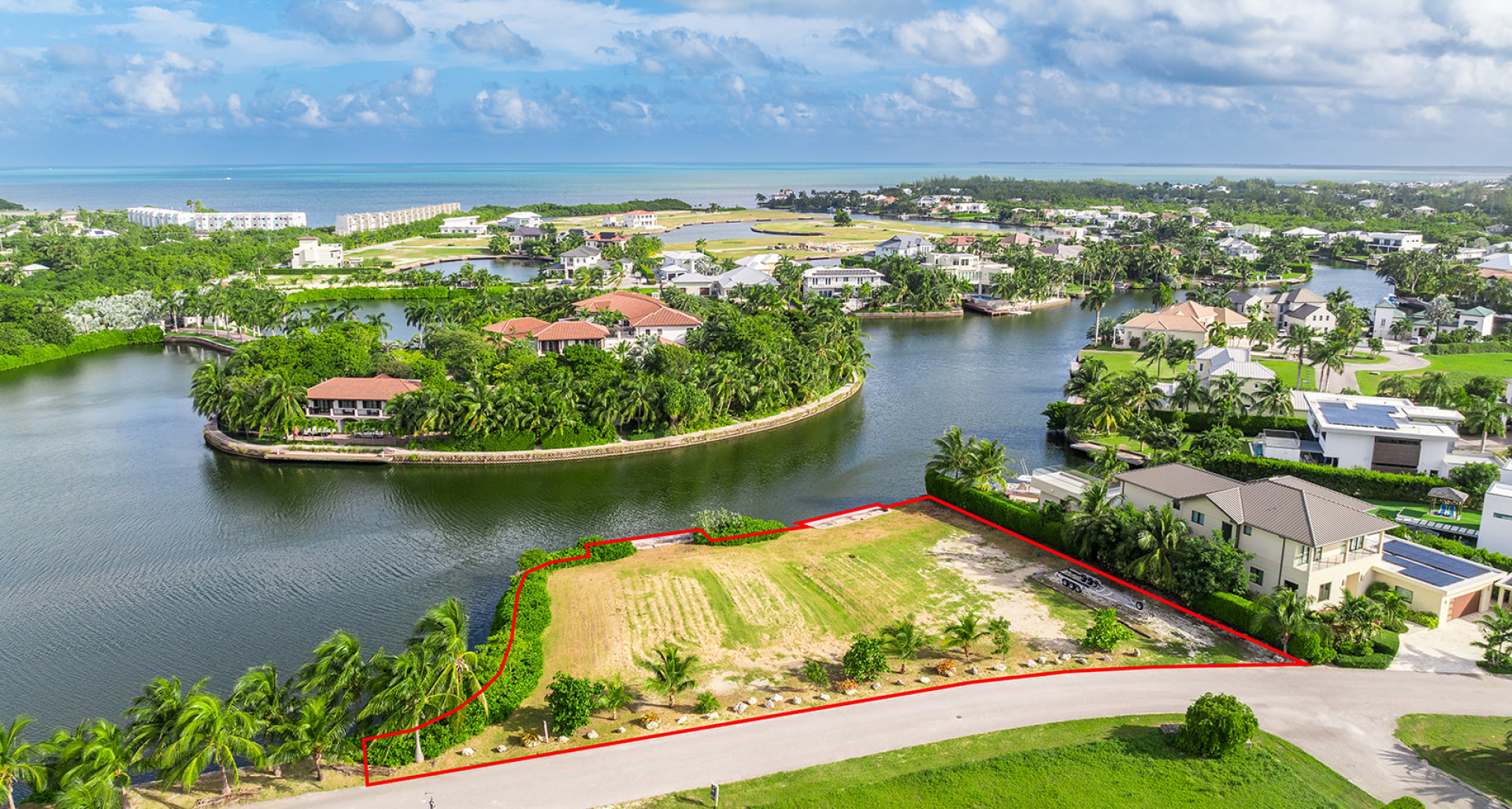 Magnificent Canal Front Lot in Grand Harbour (0.63 acres) image 3