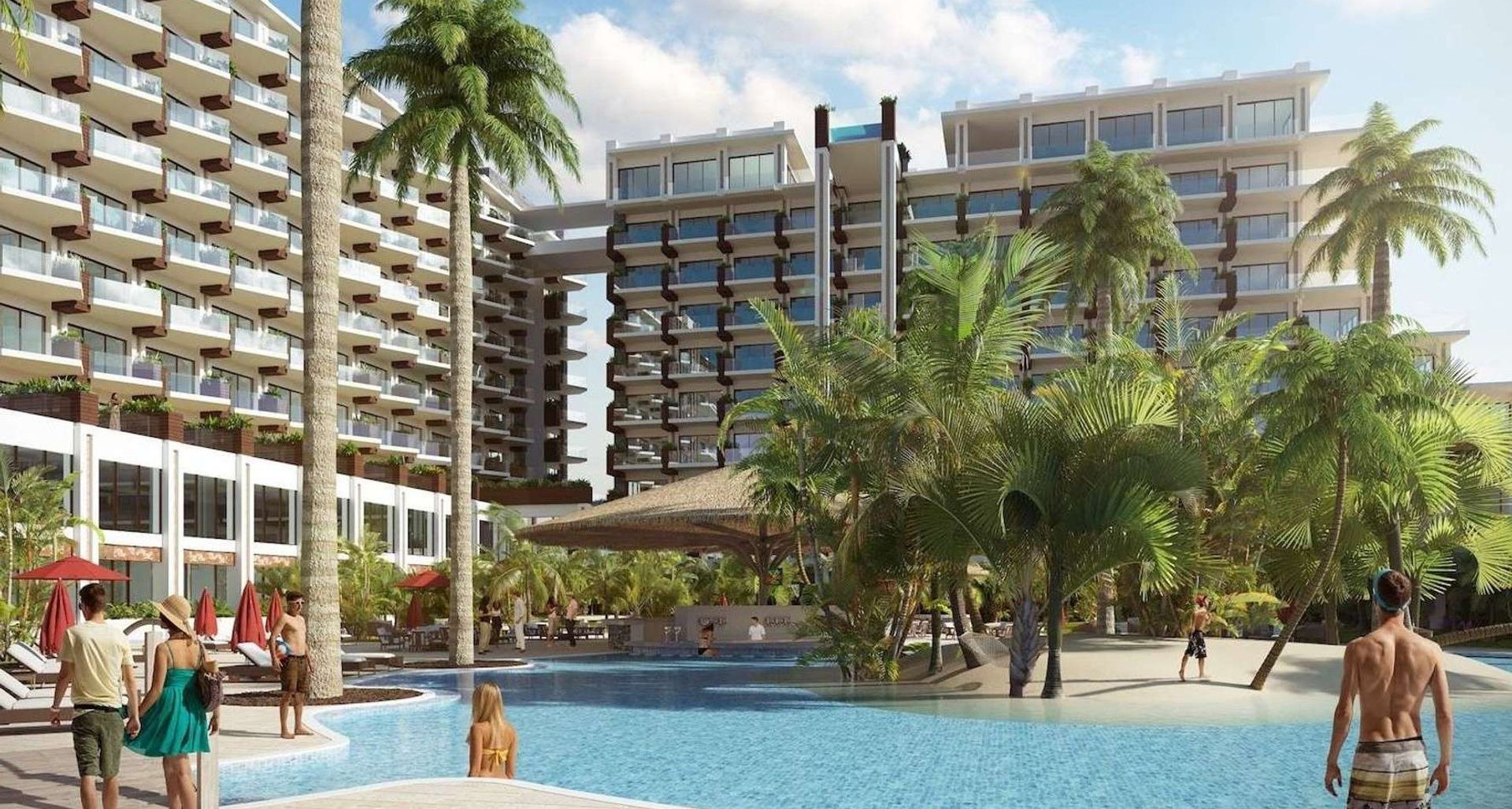 Grand Hyatt – Beach Resort – Beachfront Suite image 3