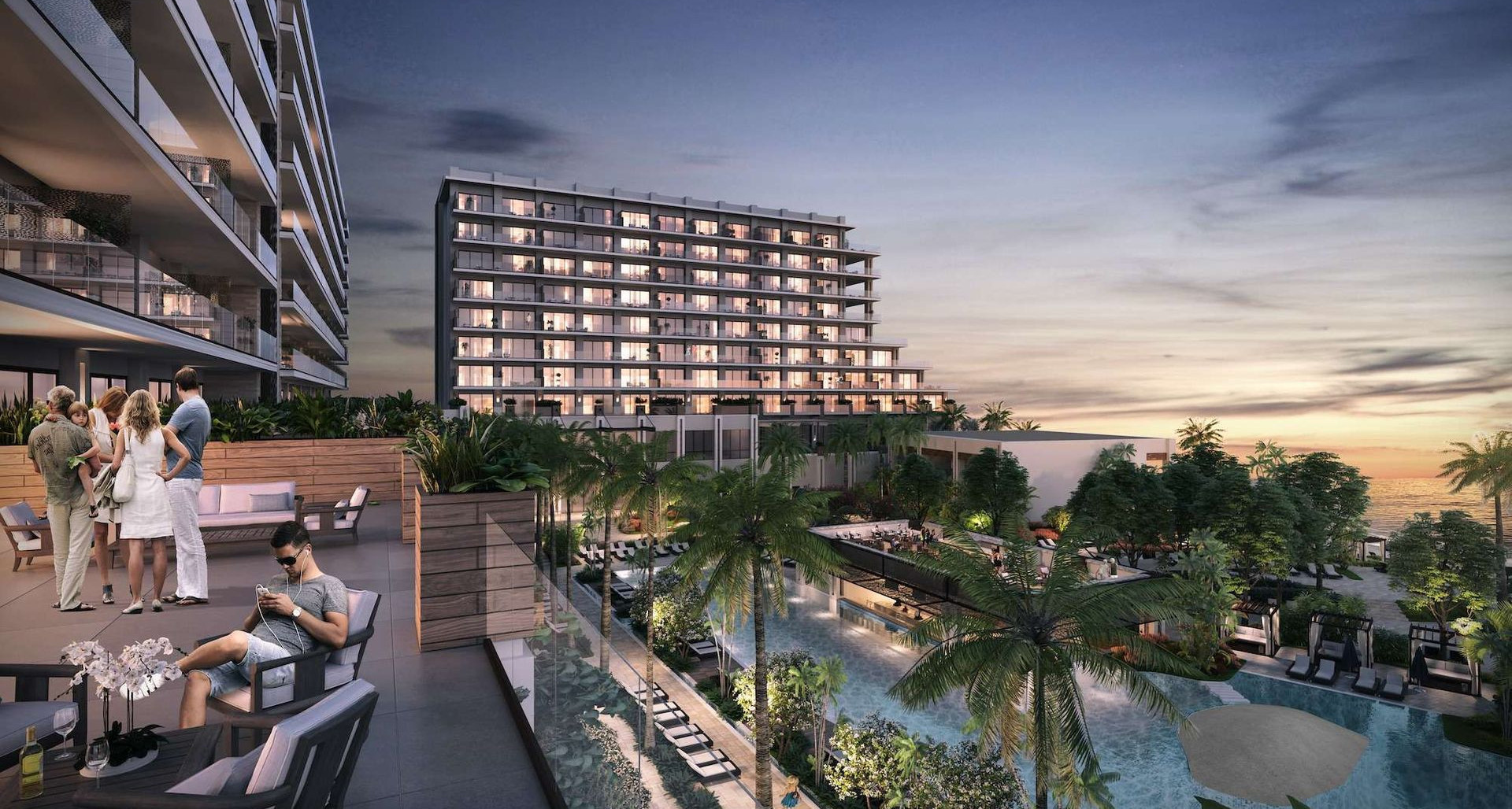 Grand Hyatt – Beach Resort – Beachfront Suite image 2
