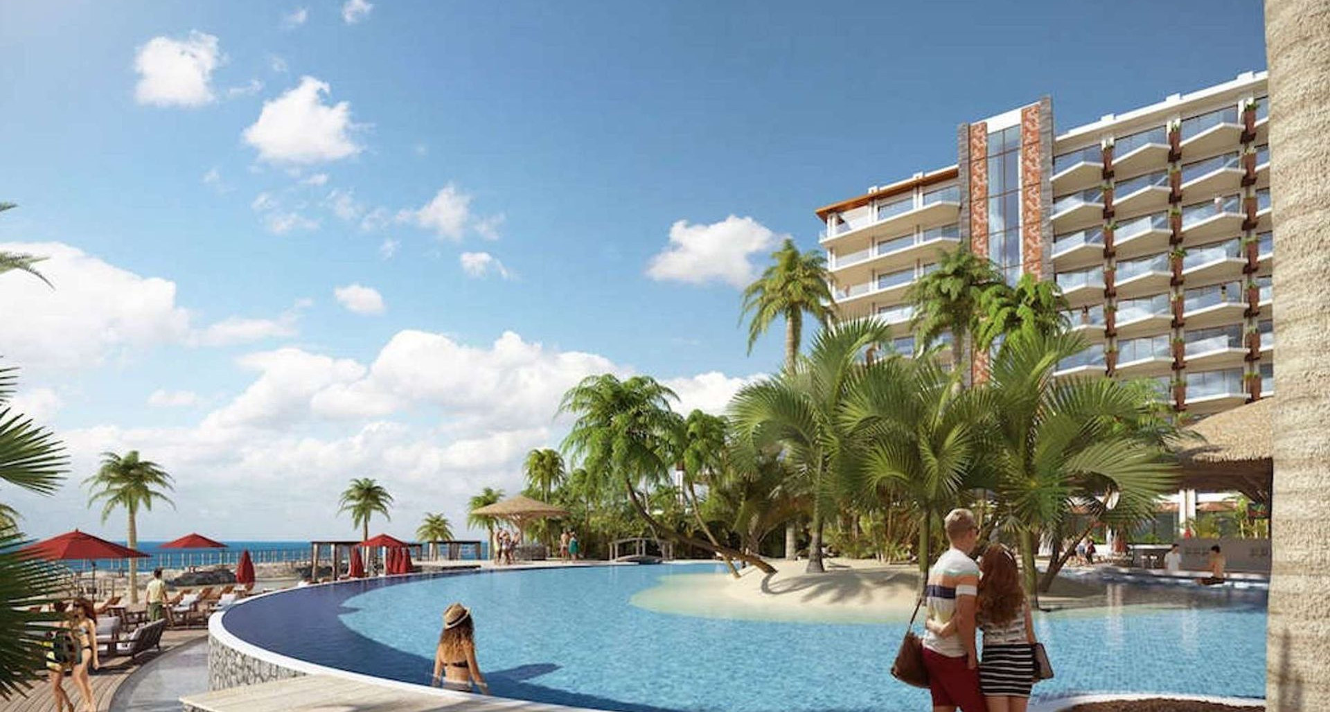 Grand Hyatt – Beach Resort – Beachfront Suite image 3