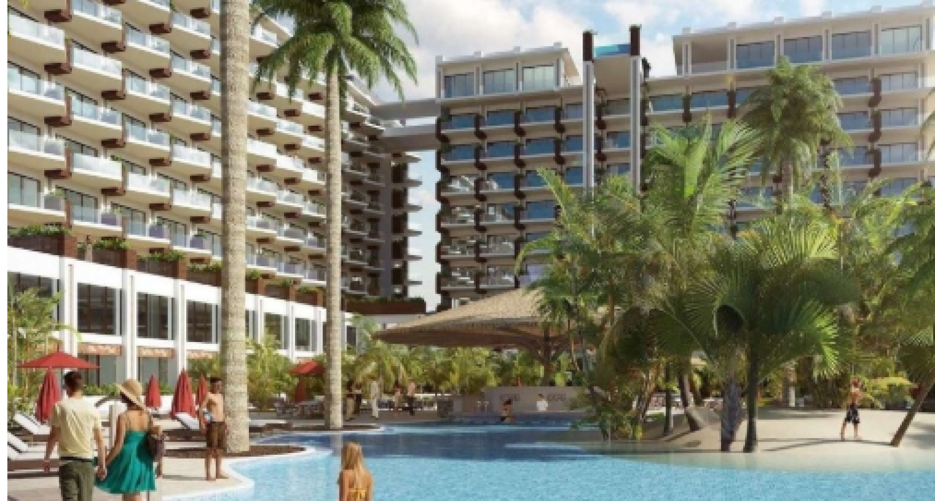 Grand Hyatt – Beach Resort – 2BR – Beachfront Suite + Studio image 3