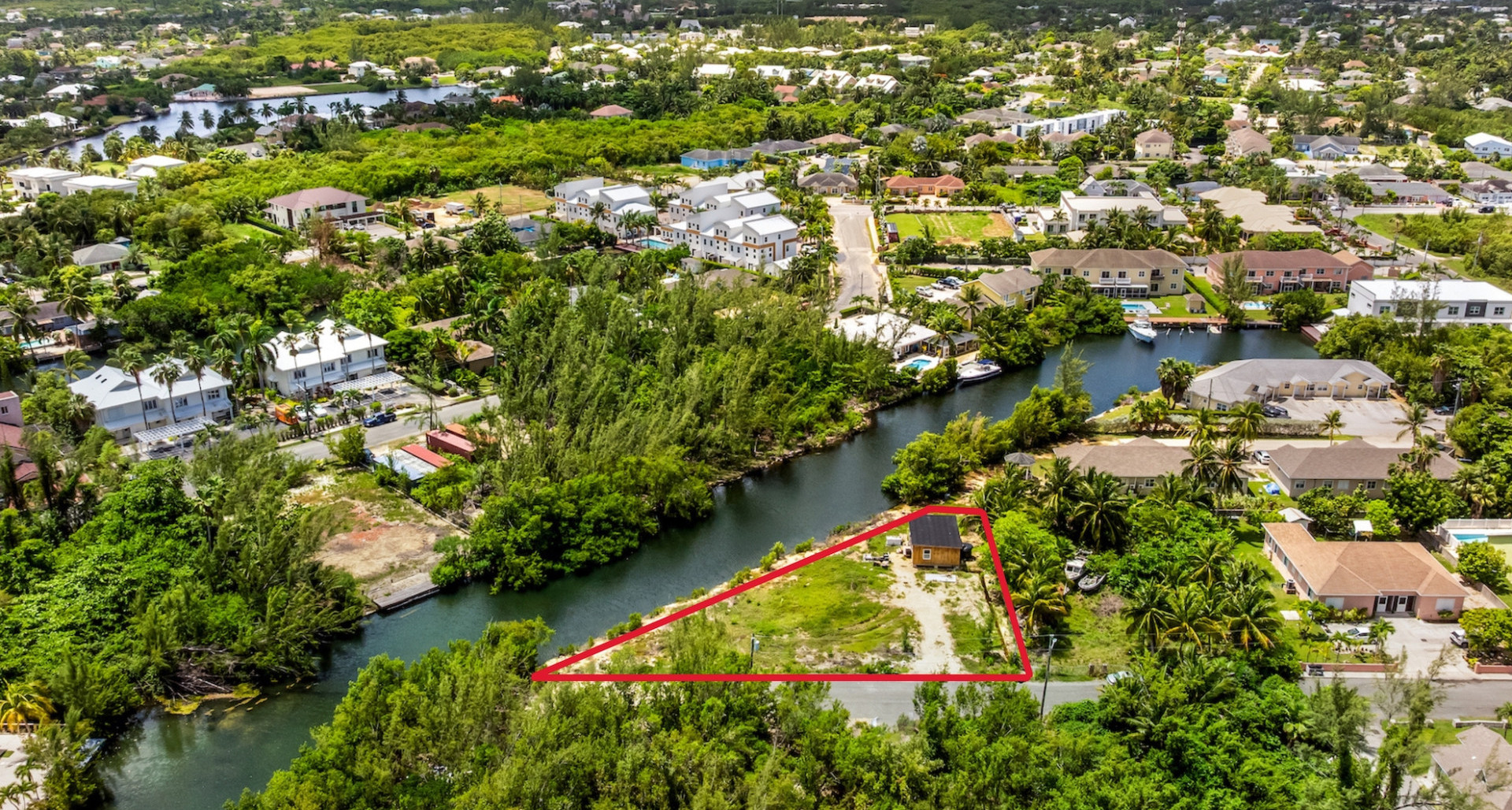 Chinaberry Drive Canal Front Lot image 2