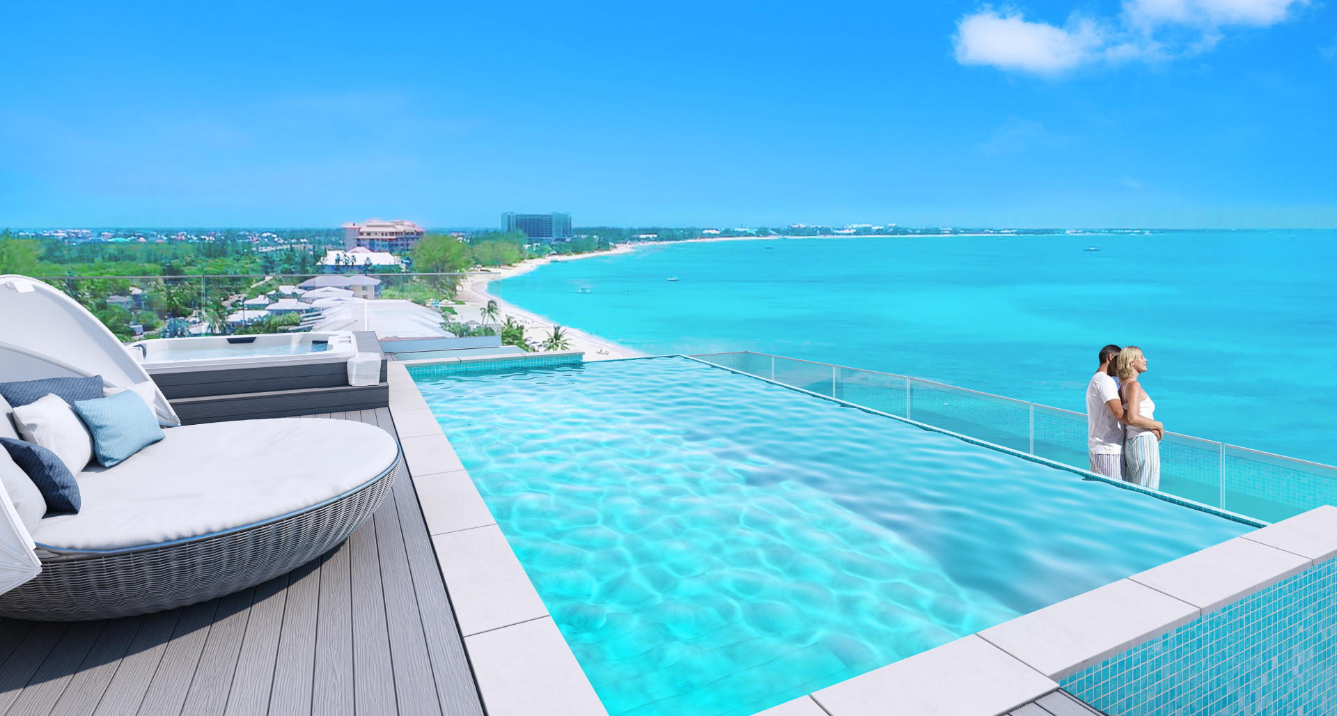 #1003 Sky Villa Unit, Aqua Bay Seven Mile Beach with APPROVED PLANNING image 3