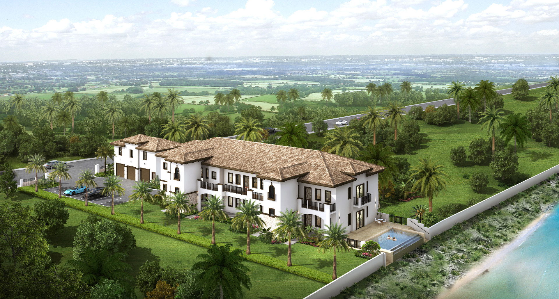 Villa San Siro – Villa #4 – Northwest Point Oceanfront Penthouse with Garage image 2