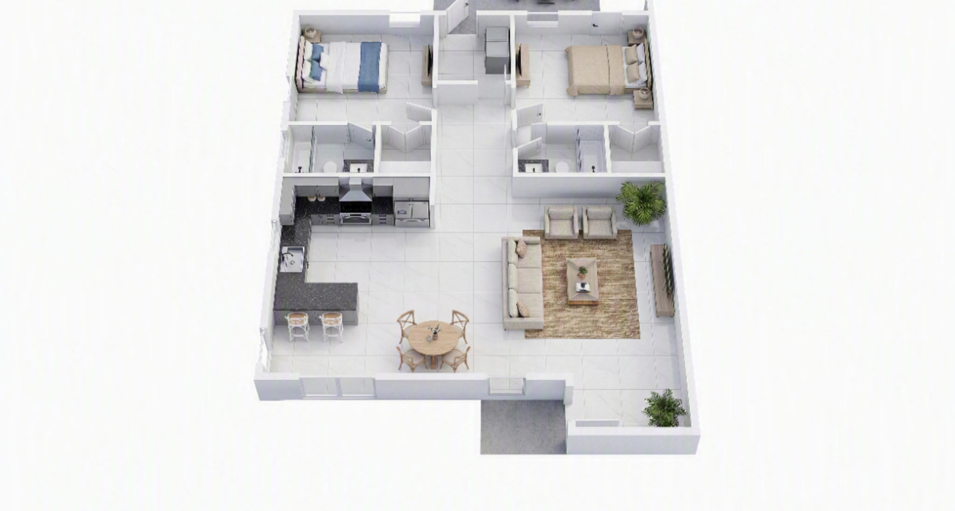 BEACH BAY – 2 BED HALF DUPLEX image 2
