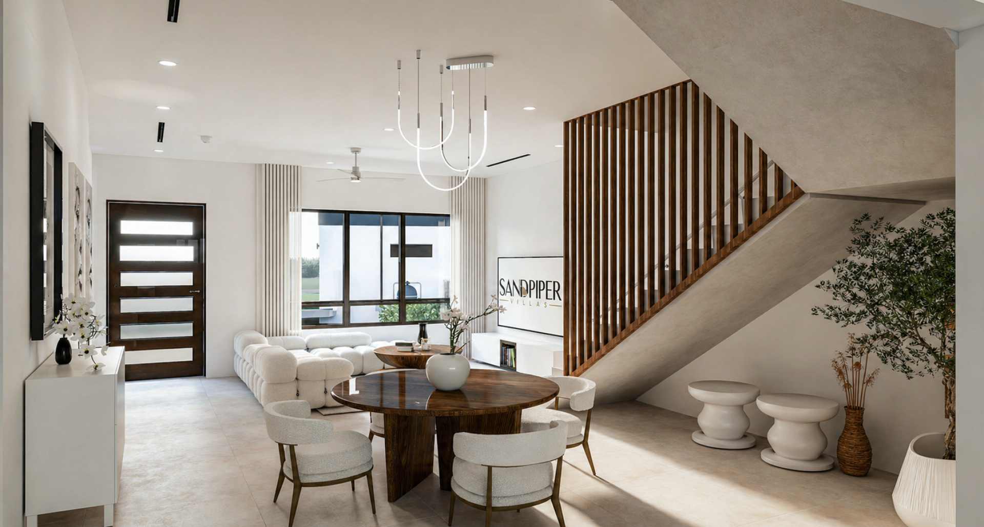 1 Sandpiper Villas, Phase 2 – Modern 4-bed/4.5 Bath Villa in The Shores image 2